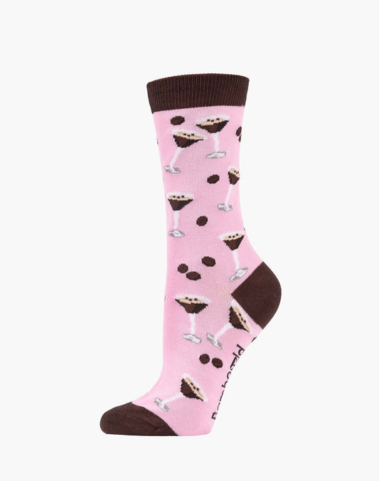 WOMENS ESPRESSO MARTINI BAMBOO SOCK