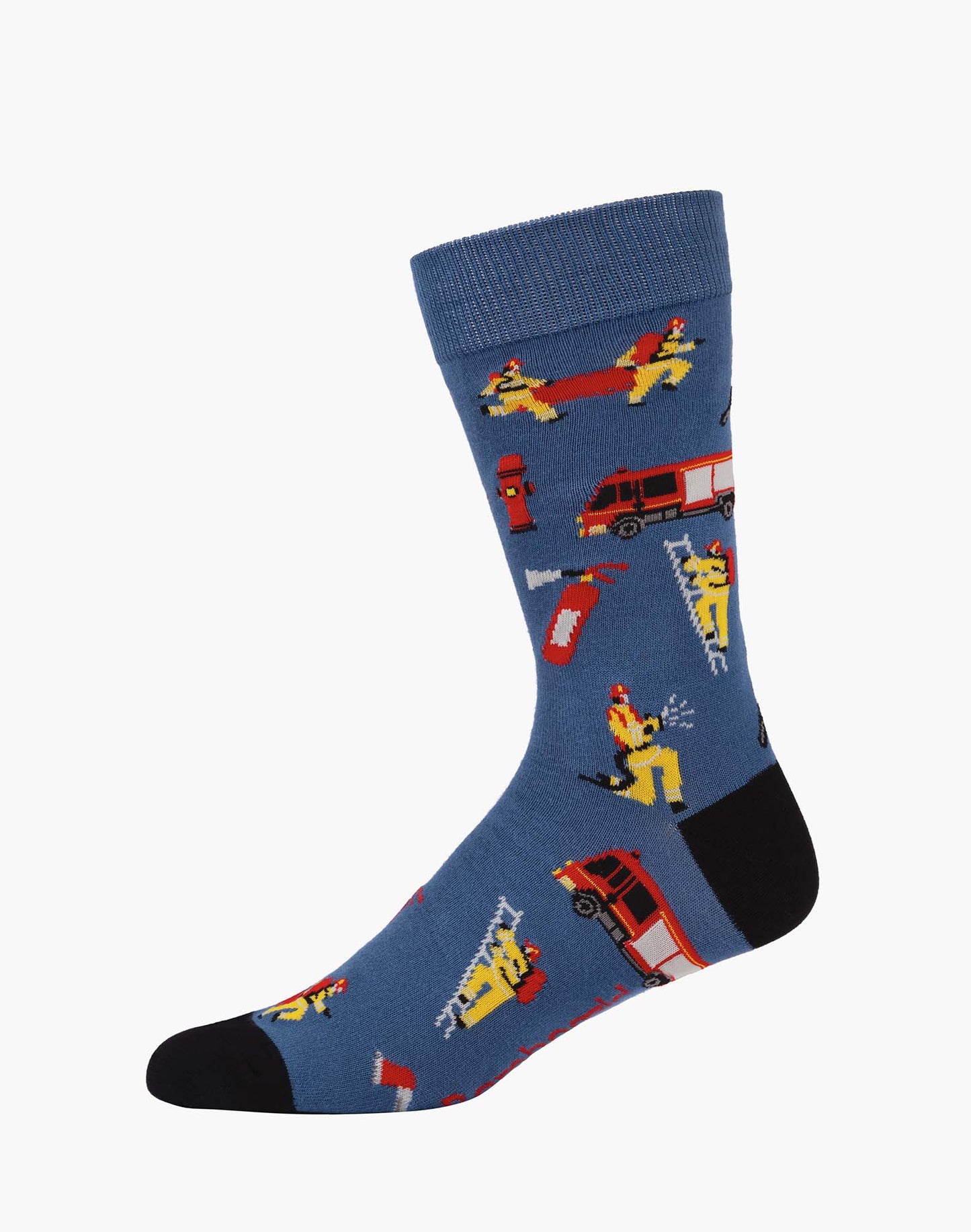 MENS FIRE FIGHTER BAMBOO SOCK