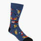 MENS FIRE FIGHTER BAMBOO SOCK