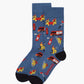 MENS FIRE FIGHTER BAMBOO SOCK