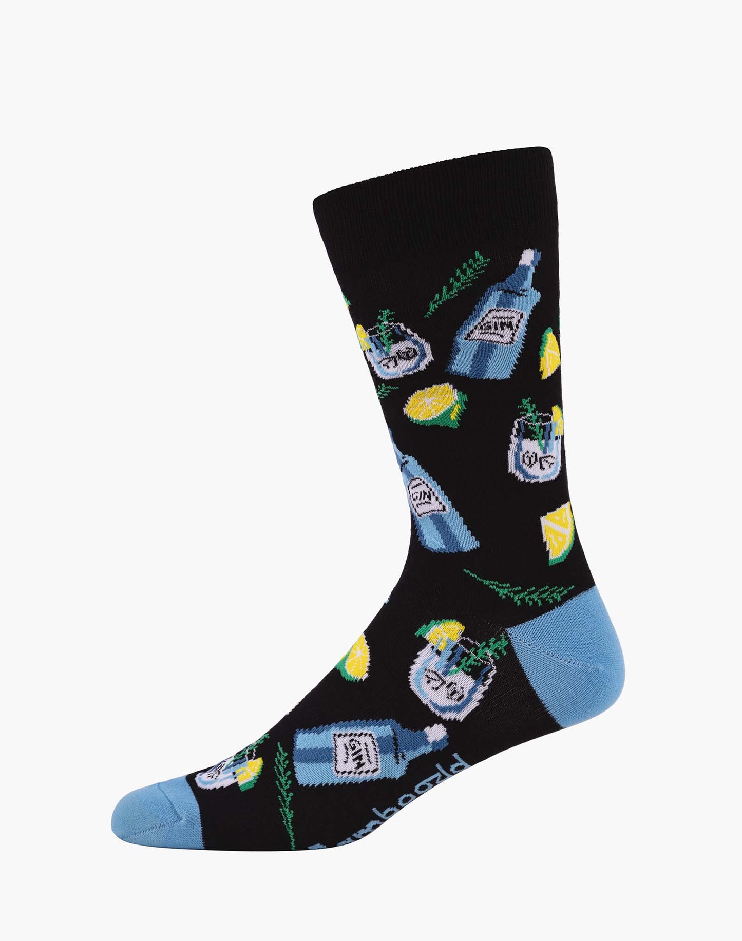 MENS GIN TONIC COCKTAIL BAMBOO SOCK