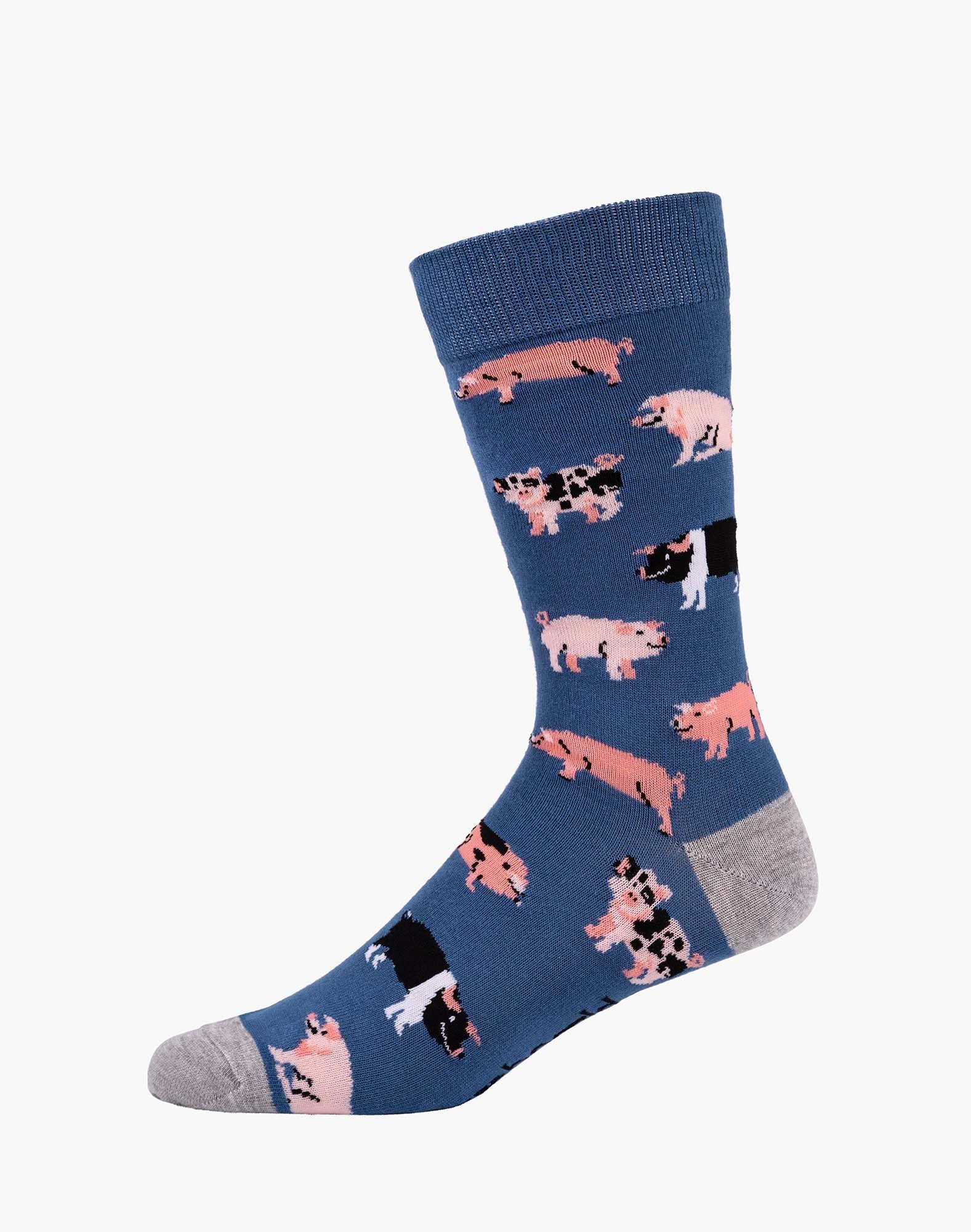 MENS OINK BAMBOO SOCK – Bamboozld