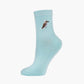 WOMENS QUARTER CREW KOOKABURRA BAMBOO SOCK