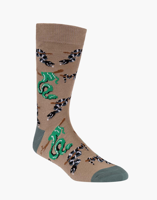 MENS SNAKES BAMBOO SOCK