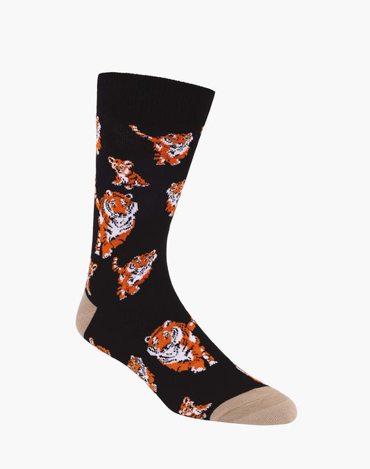 MENS TIGERS BAMBOO SOCK