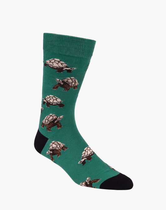 MENS GIANT TORTOISE BAMBOO SOCK