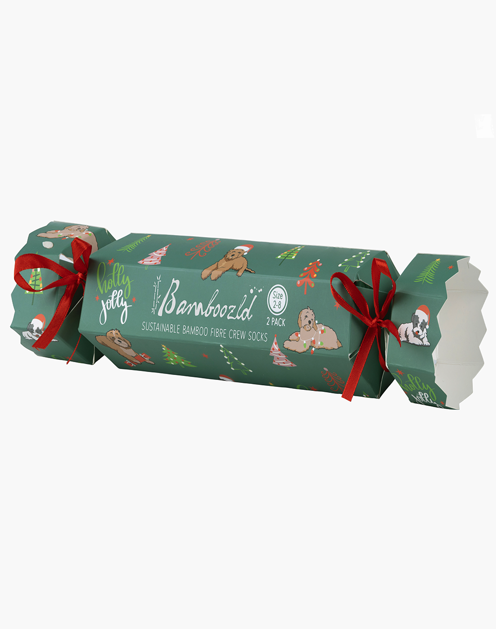 WOMENS CHRISSY CAVOODLES 2PK XMAS CRACKER