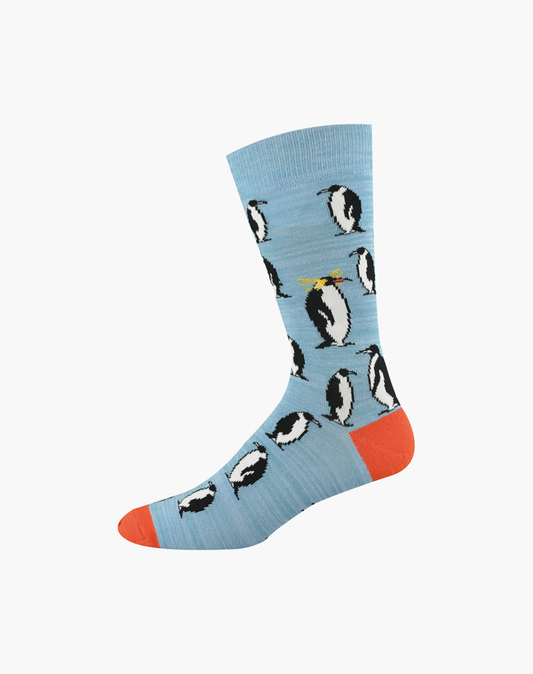 MENS PENGUIN BAMBOO SOCK