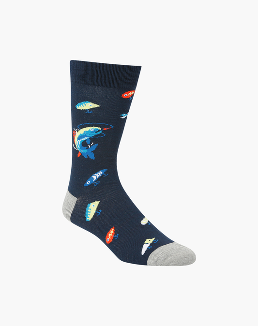 MENS FISHING BAMBOO SOCK