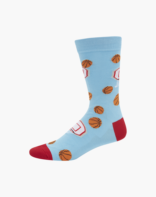 MENS HOOPS BAMBOO SOCK