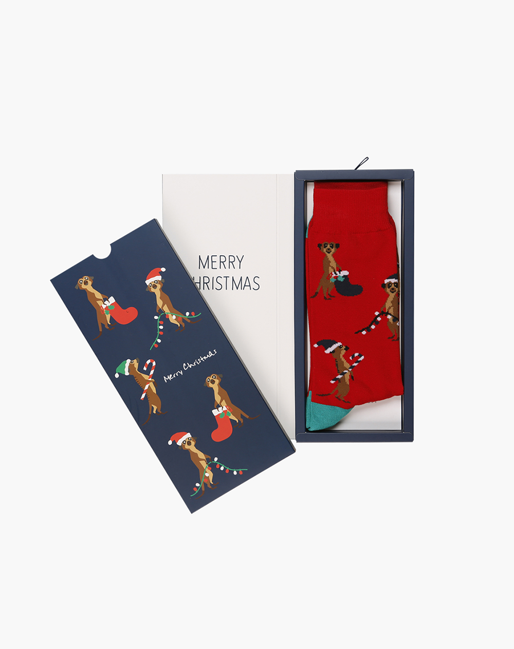 Mens Xmas Sock Cards