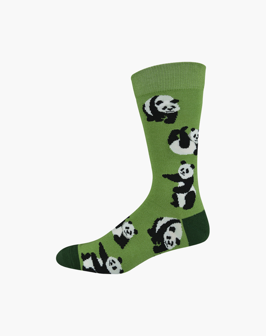 MENS PANDA BAMBOO SOCK