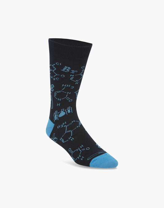 MENS WE GOT CHEMISTRY BAMBOO SOCK