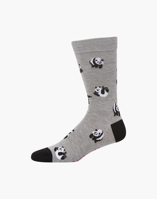 MENS PANDA BAMBOO SOCK